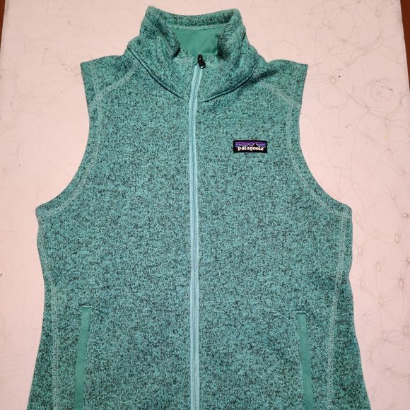 Patagonia Sweaters - Women's Better Sweater Fleece Vest TEAL GREEN XS
